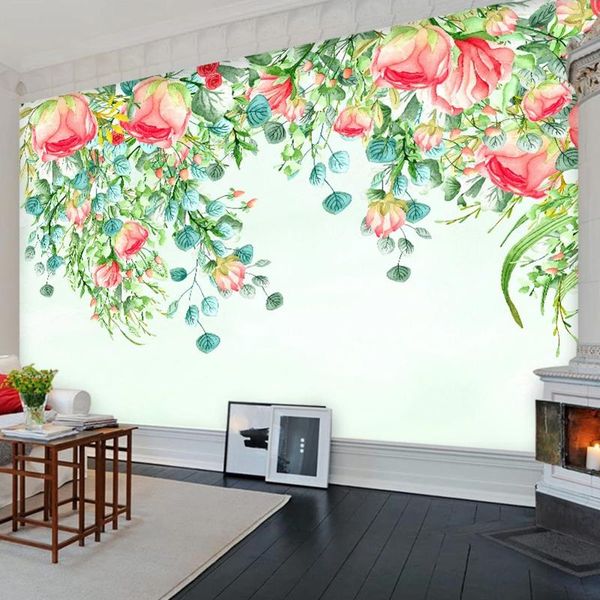 wallpapers drop custom 3d mural wallpaper modern pastoral floral flowers wall decor painting non-woven embossed paper
wallpapers drop custom 3d mural wallpaper modern pastoral floral flowers wall decor painting non-woven embossed paper