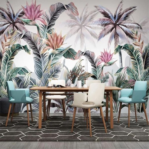 wallpapers milofi custom 3d wallpaper mural nordic hand-painted tropical plants retro living room bedroom background wall decoration painti
wallpapers milofi custom 3d wallpaper mural nordic hand-painted tropical plants retro living room bedroom background wall decoration painti