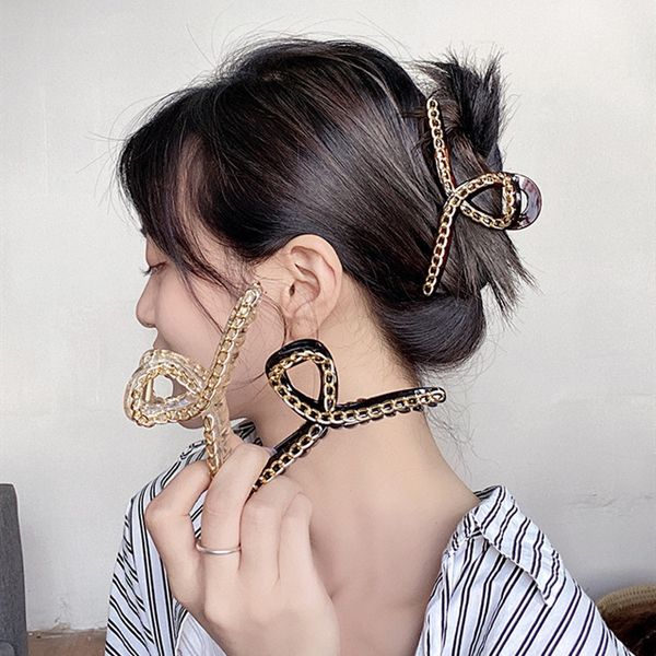 korea east gate grab clip pearl hair grab temperament versatile metal chain chic wind grab clip hair ornament headdress female, Slivery;white
korea east gate grab clip pearl hair grab temperament versatile metal chain chic wind grab clip hair ornament headdress female, Slivery;white
