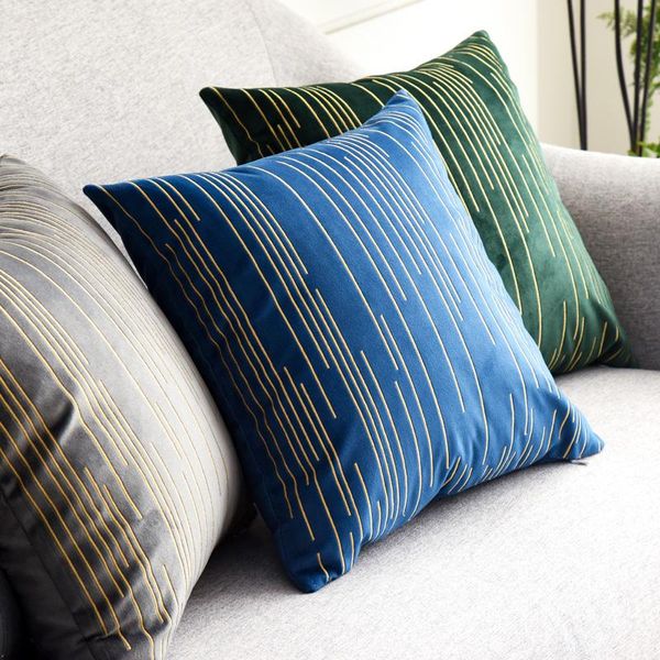 cushion/decorative pillow dunxdeco cushion cover party decorative case modern luxury gold lines embroidery soft sofa chair velvet coussin
cushion/decorative pillow dunxdeco cushion cover party decorative case modern luxury gold lines embroidery soft sofa chair velvet coussin