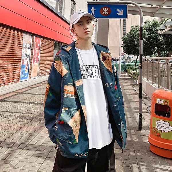 men's jackets nice autumn original tide student campus hooded tweed streetsolid color casual jacket streetwear, Black;brown
men's jackets nice autumn original tide student campus hooded tweed streetsolid color casual jacket streetwear, Black;brown