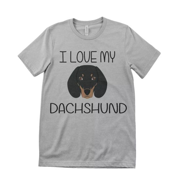 I Love My Dachshund Unisex Kids Dog Lover T shirt All Sizes Grey & White, White;black
I Love My Dachshund Unisex Kids Dog Lover T shirt All Sizes Grey & White, White;black