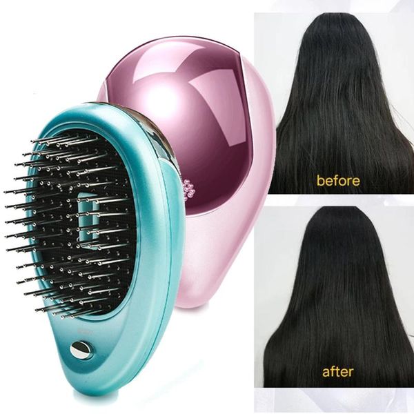 electric hair brushes portable ionic brush straightener negative ion comb anti-static massage straight 2 colors
electric hair brushes portable ionic brush straightener negative ion comb anti-static massage straight 2 colors