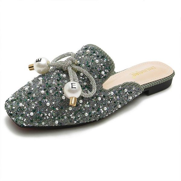 slippers rhinestones butterfly-knot mules shoes women square toe low heel sandals summer multicolor closed 2021, Black
slippers rhinestones butterfly-knot mules shoes women square toe low heel sandals summer multicolor closed 2021, Black