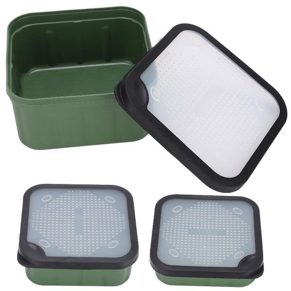 fishing accessories green bait boxes ventilated durable large space box gear and fake storage pp rectangle
fishing accessories green bait boxes ventilated durable large space box gear and fake storage pp rectangle
