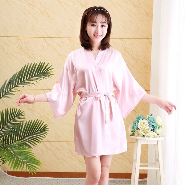 bathrobe pajamas summer kimono bathrobe bride wordless morning gown solid color nightgown ice silk pajama girl
bathrobe pajamas summer kimono bathrobe bride wordless morning gown solid color nightgown ice silk pajama girl