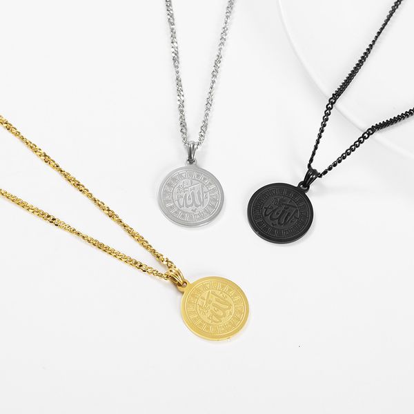 korean stainless steel pendant necklace for men and women, Silver
korean stainless steel pendant necklace for men and women, Silver