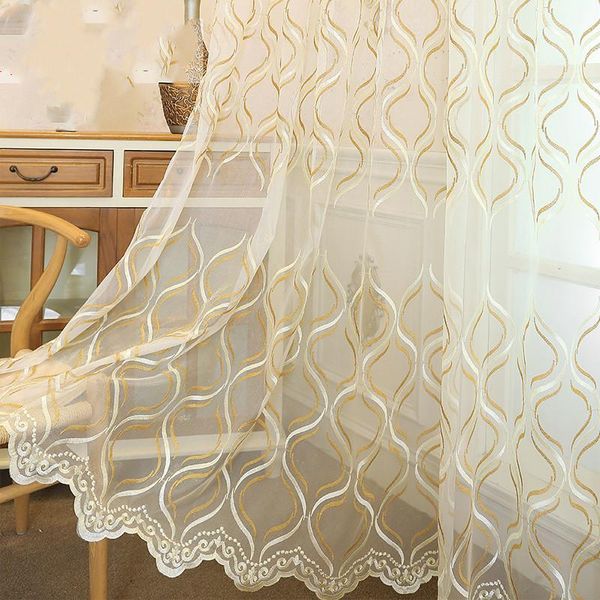 geometric embroidery tulle curtain for living room bedroom luxurious beige blue sheer voile window screen ad615h & drapes
geometric embroidery tulle curtain for living room bedroom luxurious beige blue sheer voile window screen ad615h & drapes