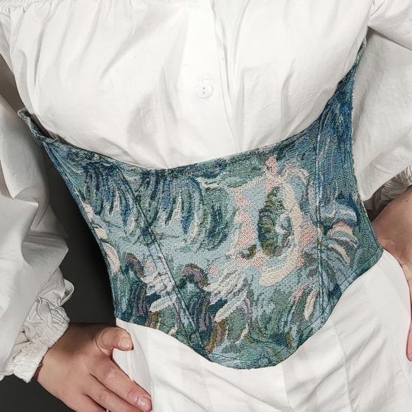 bustiers & corsets short vintage gothic oil paiting underbust corset and waist cincher workout shape body belt plus size, Black;white
bustiers & corsets short vintage gothic oil paiting underbust corset and waist cincher workout shape body belt plus size, Black;white