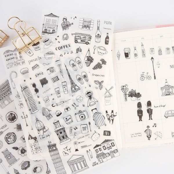 6 Sheets/pack Fun Soldiers Decorative Stationery Stickers Scrapbooking DIY Diary Album Stick Label, Default color
6 Sheets/pack Fun Soldiers Decorative Stationery Stickers Scrapbooking DIY Diary Album Stick Label, Default color