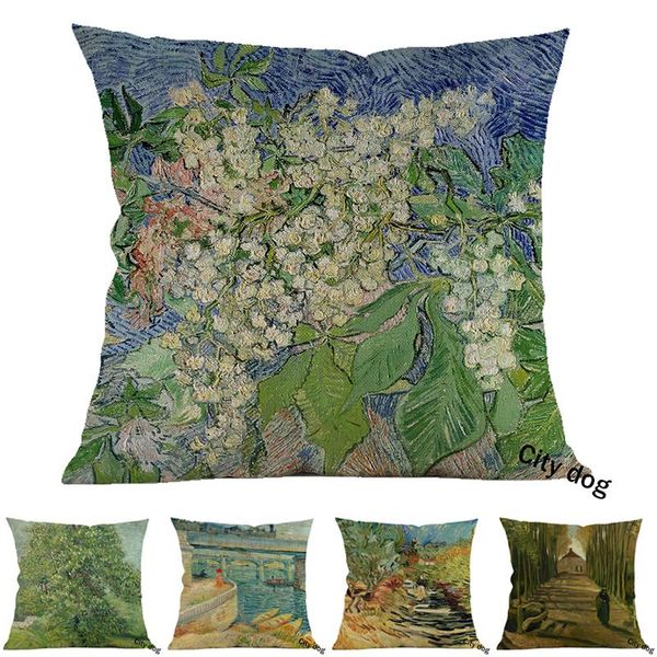 cushion/decorative pillow blossoming chestnut branches painting art cotton and linen square 45*45cm case cushion cover home sofa pillowcase
cushion/decorative pillow blossoming chestnut branches painting art cotton and linen square 45*45cm case cushion cover home sofa pillowcase