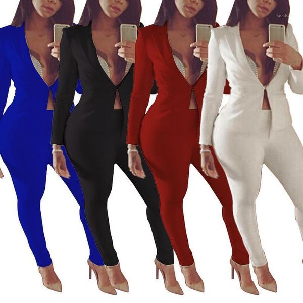 women's suits & blazers fashion business pant set blazer women two piece, White;black
women's suits & blazers fashion business pant set blazer women two piece, White;black