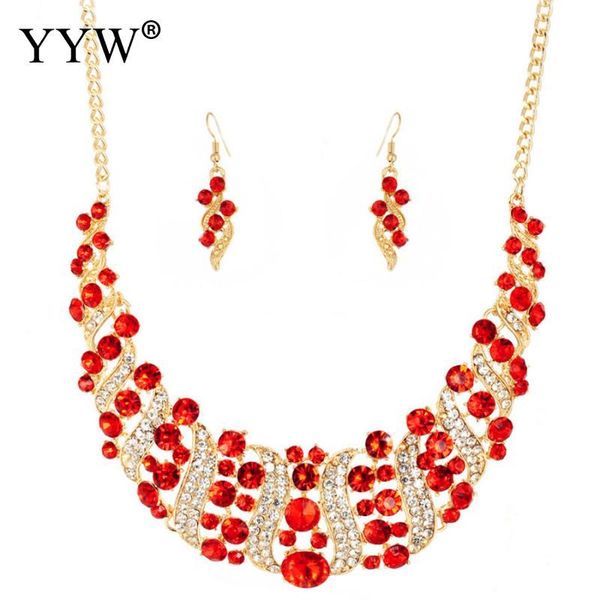 earrings & necklace luxury female jewelry set crafts shiny classical noble women suit kolye pendientes ornaments mujer, Silver
earrings & necklace luxury female jewelry set crafts shiny classical noble women suit kolye pendientes ornaments mujer, Silver