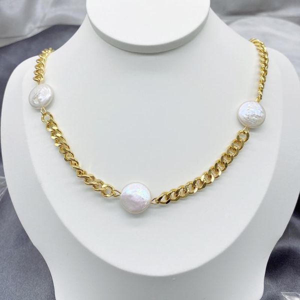 pendant necklaces jewelry making cuban chains big size screw natural freshwater pearl necklace, Silver
pendant necklaces jewelry making cuban chains big size screw natural freshwater pearl necklace, Silver