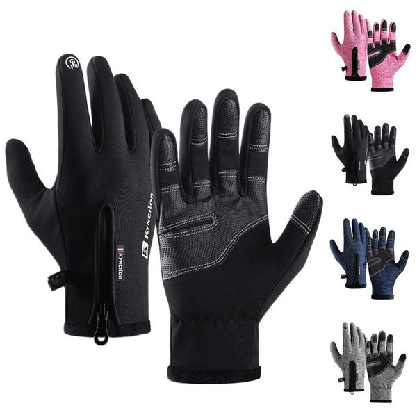 cycling gloves outdoor full finger men women winter thermal plush waterproof touchscreen padded accessories, Black
cycling gloves outdoor full finger men women winter thermal plush waterproof touchscreen padded accessories, Black