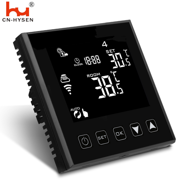 hy603-wifi smart home digital programmable thermostat underfloor electric heating or water linkage gas boil alexa google control
hy603-wifi smart home digital programmable thermostat underfloor electric heating or water linkage gas boil alexa google control