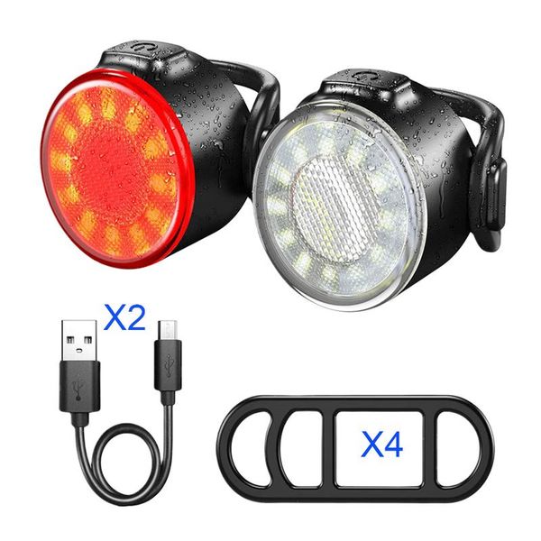 super bright warning lamp bike lights set front rear night cycling usb rechargeable easy install waterproof safety led cob
super bright warning lamp bike lights set front rear night cycling usb rechargeable easy install waterproof safety led cob