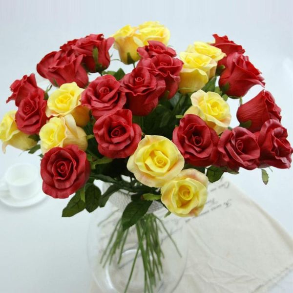 decorative flowers & wreaths artificial natural love rose silk flower bride family wedding garden
decorative flowers & wreaths artificial natural love rose silk flower bride family wedding garden