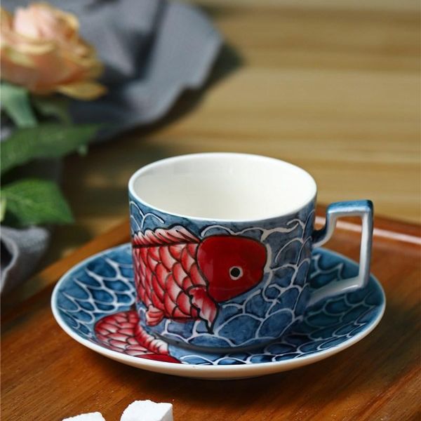 cups & saucers retro funny coffee cup personalised cartoon art porcelain chinese creative breakfast filizanki do kawy home garden bl50bd
cups & saucers retro funny coffee cup personalised cartoon art porcelain chinese creative breakfast filizanki do kawy home garden bl50bd