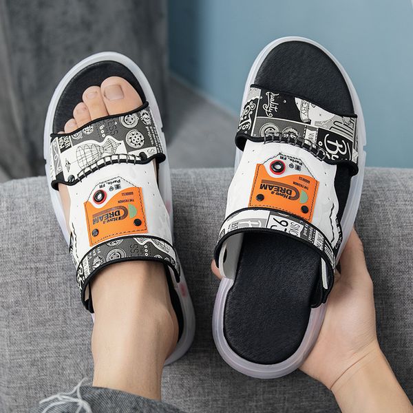 2021 new summer beach slipper outdoor light trend dual purpose sandals fashion quick dry slides men flip flops casual, Black
2021 new summer beach slipper outdoor light trend dual purpose sandals fashion quick dry slides men flip flops casual, Black