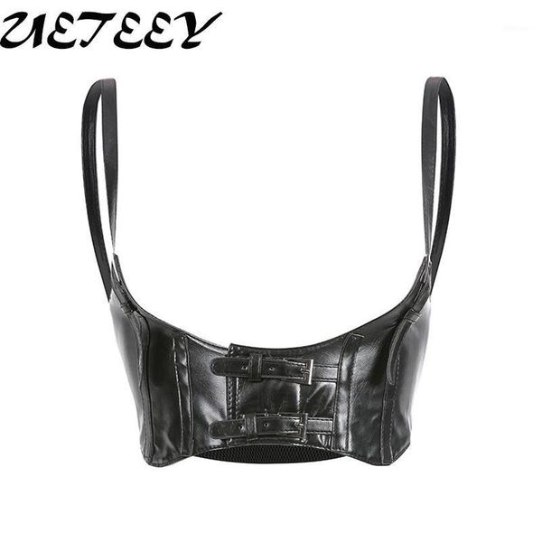 bustiers & corsets women gothic pu leather buckle corset crop punk style dark academia cummerbunds tank wear streetwear vest 2021, Black;white
bustiers & corsets women gothic pu leather buckle corset crop punk style dark academia cummerbunds tank wear streetwear vest 2021, Black;white