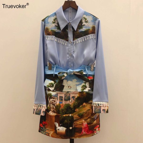 truevoker spring runway fashion sets lady full sleeve vintage building angle print beading tassel with skirt two pieces set 210602, White
truevoker spring runway fashion sets lady full sleeve vintage building angle print beading tassel with skirt two pieces set 210602, White