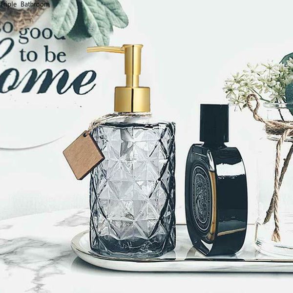 liquid soap dispenser european style glass wristband hand shampoo multifunction lotion bottle bathroom supplies
liquid soap dispenser european style glass wristband hand shampoo multifunction lotion bottle bathroom supplies