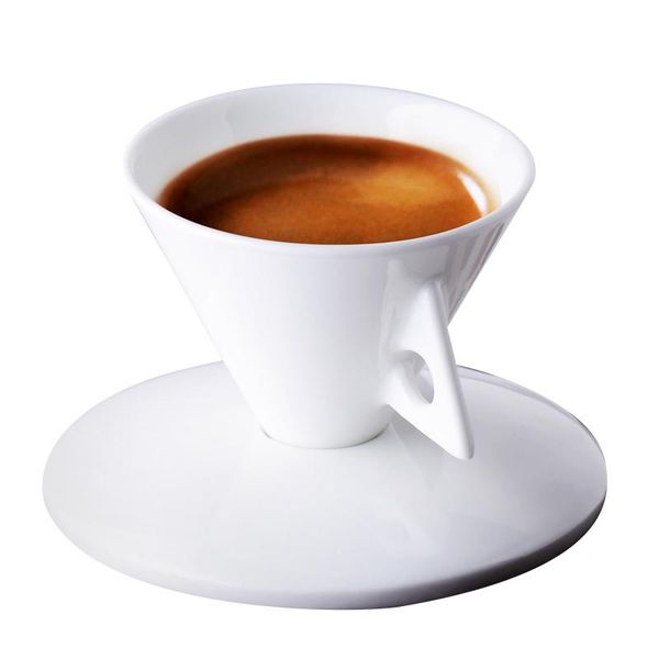 cups & saucers bone china espresso cup conical ceramic coffee drip type milk mug pure white saucer 70ml wholesale
cups & saucers bone china espresso cup conical ceramic coffee drip type milk mug pure white saucer 70ml wholesale