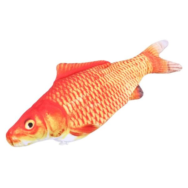 artificial fish toy electric cat playing kitten teaser funny jumping (red cyprinoid) toys
artificial fish toy electric cat playing kitten teaser funny jumping (red cyprinoid) toys