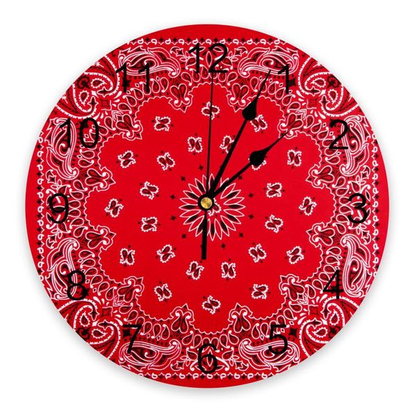 wall clocks bandana art red southwestern pvc clock home decor modern design living room digital
wall clocks bandana art red southwestern pvc clock home decor modern design living room digital