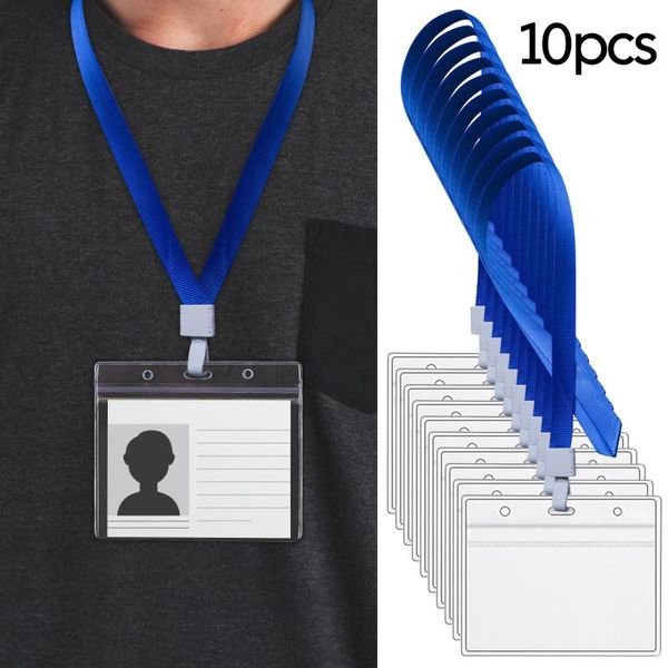 card holders 10pc health vaccine protective case waterproof pvc soft name id badge holder for student, Brown;gray
card holders 10pc health vaccine protective case waterproof pvc soft name id badge holder for student, Brown;gray