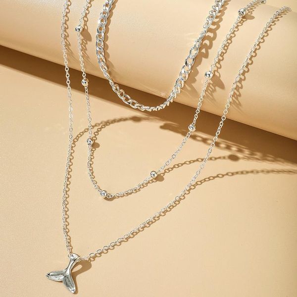 pendant necklaces tocona boho fish tail necklace for women girls silver color mermaid clavicle chain beach jewelry gift 14747
pendant necklaces tocona boho fish tail necklace for women girls silver color mermaid clavicle chain beach jewelry gift 14747