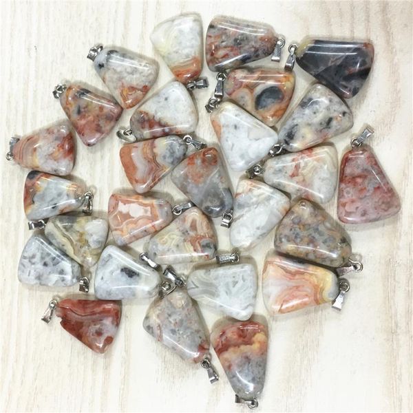 pendants good quality natural stone crazy agates sector fan trapezoid necklace for jewelry making wholesale 50pcs drop, Black
pendants good quality natural stone crazy agates sector fan trapezoid necklace for jewelry making wholesale 50pcs drop, Black