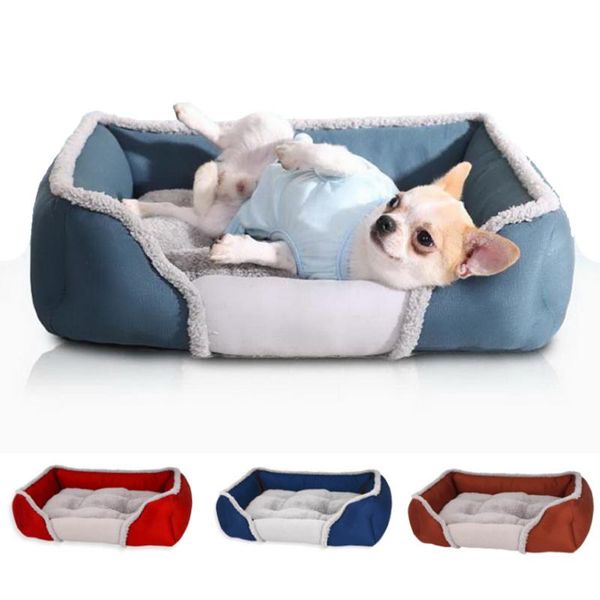 kennels & pens warming dog beds rectangle washable pet bed house indoor breathable cotton for cat kennel small medium dogs nest accessories
kennels & pens warming dog beds rectangle washable pet bed house indoor breathable cotton for cat kennel small medium dogs nest accessories