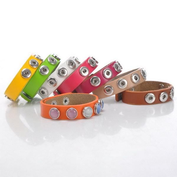 tennis epacket ship 24pcs/lot diy mix colors genuine leather snap button bracelets real fit 12mm 24cm x1.5cm, Golden;silver
tennis epacket ship 24pcs/lot diy mix colors genuine leather snap button bracelets real fit 12mm 24cm x1.5cm, Golden;silver