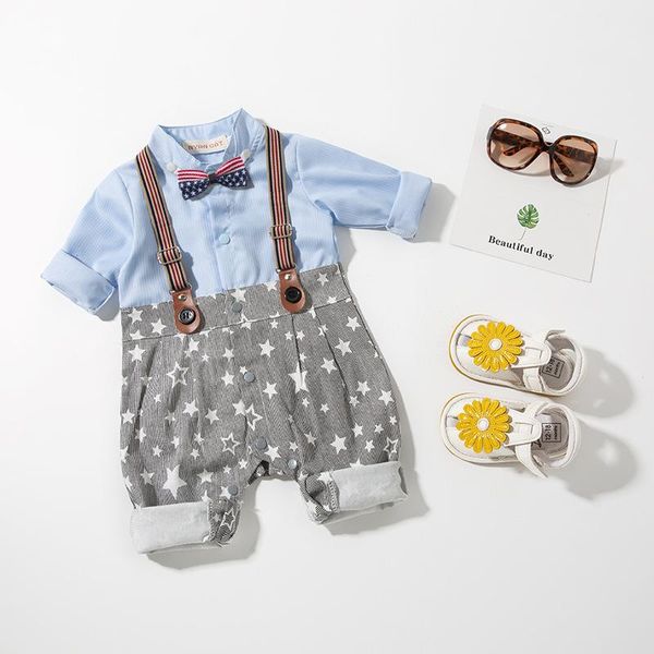 jumpsuits autumn boy long-sleeved gentleman carrying a black shirt blue star print pants khaki3m-3y
jumpsuits autumn boy long-sleeved gentleman carrying a black shirt blue star print pants khaki3m-3y