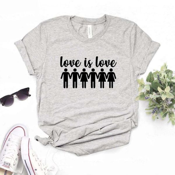 women's t-shirt love is lesbian lgbtq print women tshirts cotton casual funny t shirt for lady yong girl tee 6 color p624, White
women's t-shirt love is lesbian lgbtq print women tshirts cotton casual funny t shirt for lady yong girl tee 6 color p624, White