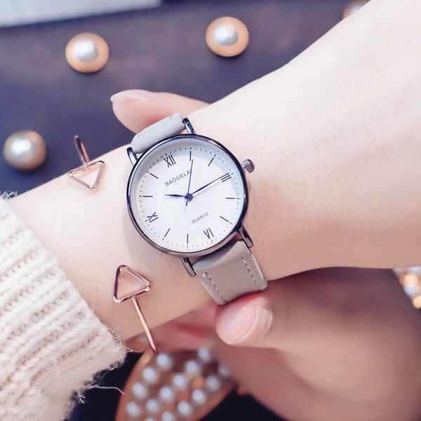 wristwatches 2021 women's watches simple style leather quartz watch fashion retro ladies wristwatch clock for woman, Slivery;brown
wristwatches 2021 women's watches simple style leather quartz watch fashion retro ladies wristwatch clock for woman, Slivery;brown