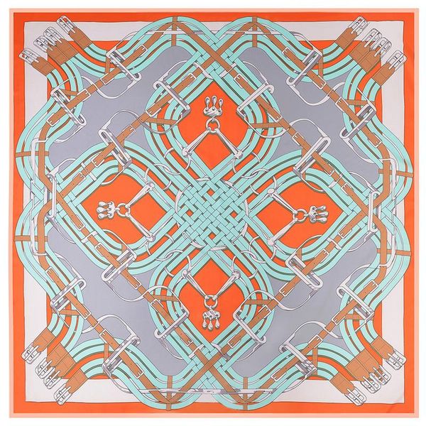 scarves 130cm fashion silk scarf women large shawls stoles melt chain printing square wraps femme foulard big size shawl hijab, Blue;gray
scarves 130cm fashion silk scarf women large shawls stoles melt chain printing square wraps femme foulard big size shawl hijab, Blue;gray