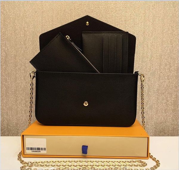 designers pochette 3 pcs/set wallets crossbody bag women embossing leather handbags luxurys womens chain shoulder purse
designers pochette 3 pcs/set wallets crossbody bag women embossing leather handbags luxurys womens chain shoulder purse