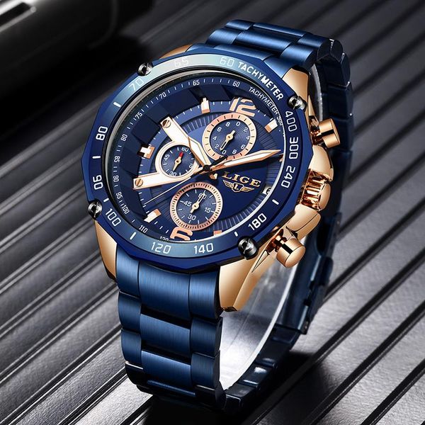 watch men fashion blue quartz mens watches business all steel big dial waterproof sport clock 2021 wristwatches, Slivery;brown
watch men fashion blue quartz mens watches business all steel big dial waterproof sport clock 2021 wristwatches, Slivery;brown