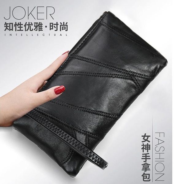 wallets wallet fashion vintage stitched soft leather lady wrist bag long mobile phone zero, Red;black
wallets wallet fashion vintage stitched soft leather lady wrist bag long mobile phone zero, Red;black