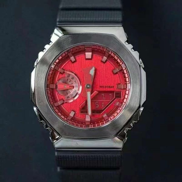men's digital 2100 quartz sports watch, alloy dial, all functions can be operated, Slivery;brown
men's digital 2100 quartz sports watch, alloy dial, all functions can be operated, Slivery;brown