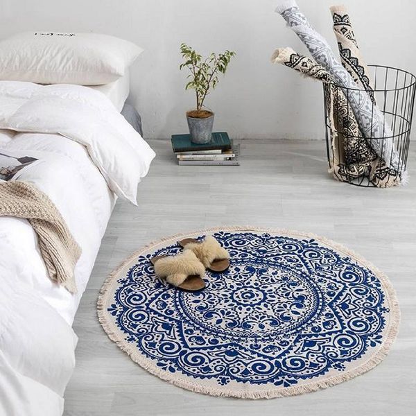 carpets round cotton linen woven carpet floor sofa cushion rug vintage bohemian mandala style tassel bedroom
carpets round cotton linen woven carpet floor sofa cushion rug vintage bohemian mandala style tassel bedroom