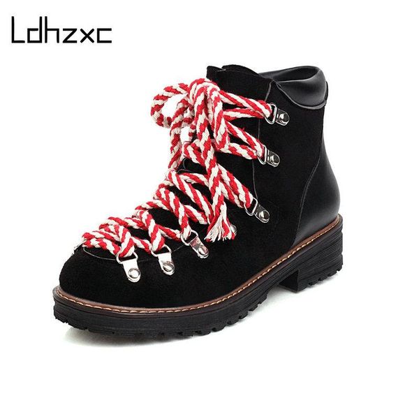 boots ldhzxc ankle pu leather women low heels platform short ladies shoes fashion autumn winter, Black
boots ldhzxc ankle pu leather women low heels platform short ladies shoes fashion autumn winter, Black