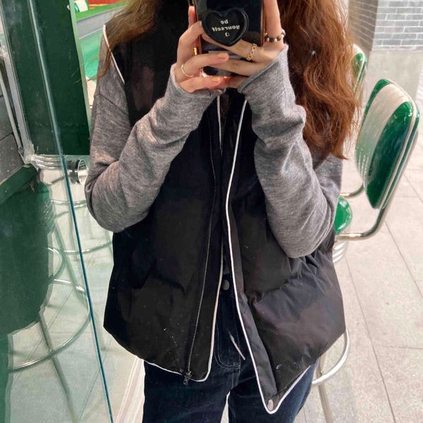 jackets stylish office lady o-neck warm thicken winter girl chic vest loose women solid sweet all match waistcoats, Black;brown
jackets stylish office lady o-neck warm thicken winter girl chic vest loose women solid sweet all match waistcoats, Black;brown