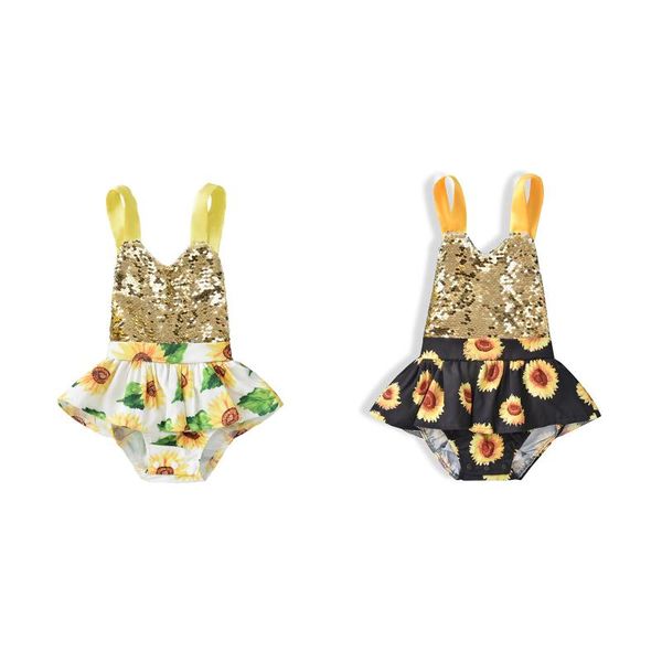 rompers fashionable baby girls bodysuit infant summer creative sunflower printing sequins decoration sleeveless hanging neck jumpsuit, Blue
rompers fashionable baby girls bodysuit infant summer creative sunflower printing sequins decoration sleeveless hanging neck jumpsuit, Blue