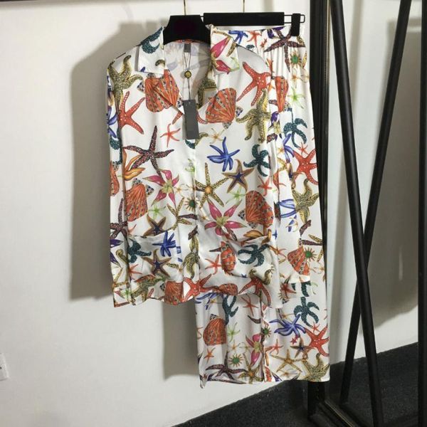 women's two piece pants cute starfish shell printing lapel button shirt casual elastic waist wide-leg trousers party clothes 2021 summe, White
women's two piece pants cute starfish shell printing lapel button shirt casual elastic waist wide-leg trousers party clothes 2021 summe, White