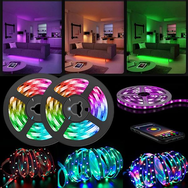 strip light phone bluetooth app rgb 2835 smd flexible ribbon lamp tape diode backlight dc 12v for desk screen tv lighting led strips
strip light phone bluetooth app rgb 2835 smd flexible ribbon lamp tape diode backlight dc 12v for desk screen tv lighting led strips