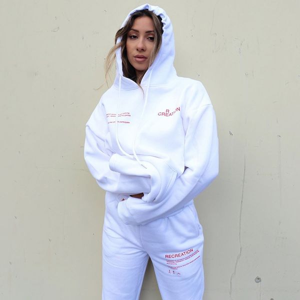 paris girl women hoodies and pants 2 piece set ladies autumn winter letter print pocket warm loose pullover sweatshirts suits 210524, White
paris girl women hoodies and pants 2 piece set ladies autumn winter letter print pocket warm loose pullover sweatshirts suits 210524, White